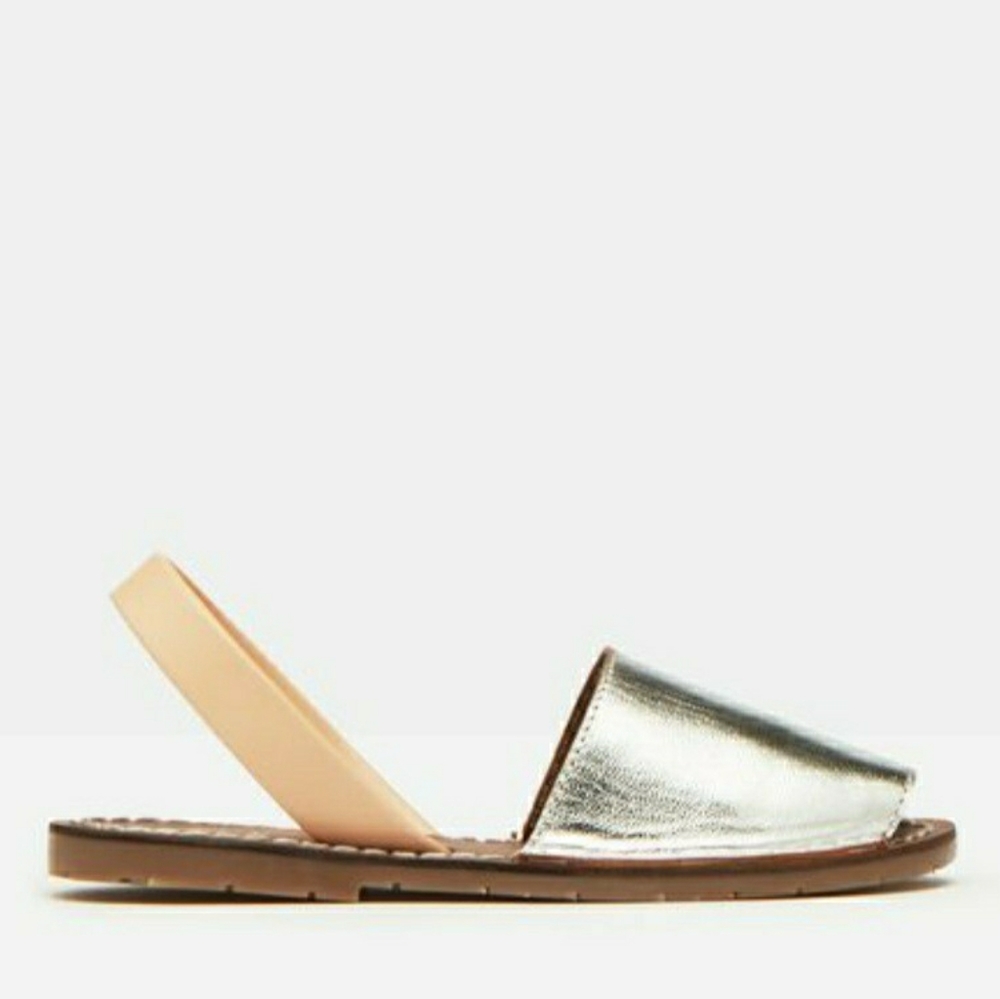 Joules leather pons style slip on sandalss size 2